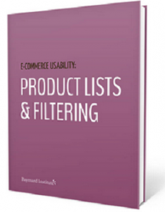 Baymard Institute - E-Commerce Product List Usability