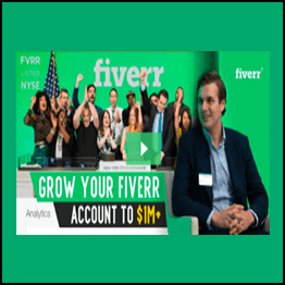 Vasily Kichigin - Hustle With Fiverr - Grow Your Fiverr Account To $1M+