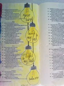 Psalm 119 Bible Journaling