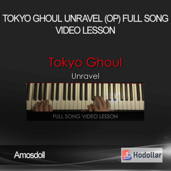 Amosdoll - Tokyo Ghoul - Unravel (OP) - Full Song Video Lesson