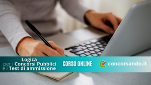 Concorsando - Come risolvere i quiz di logica nei concorsi pubblici - Corso online (Concorsando.it - Formazione 2020)