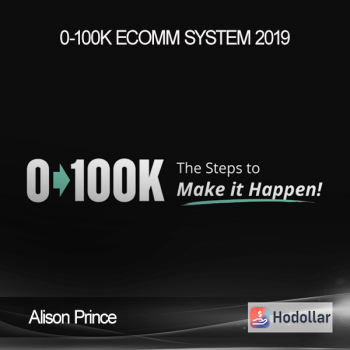 Alison Prince - 0-100K Ecomm System 2019