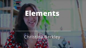 Christina Berkley – Elements