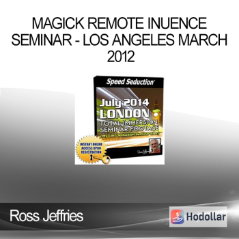 Ross Jeffries - Magick Remote Inuence Seminar - Los Angeles March 2012