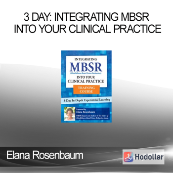 Elana Rosenbaum - 3 Day: Integrating MBSR into Your Clinical Practice