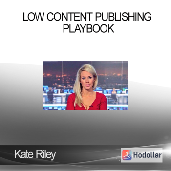 Kate Riley - Low Content Publishing Playbook