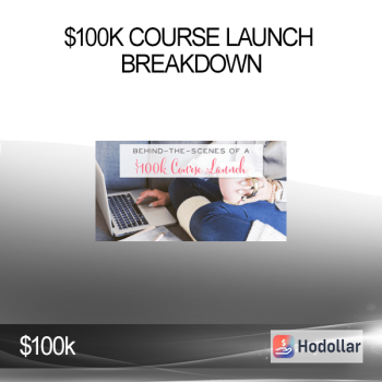 $100k Course Launch Breakdown