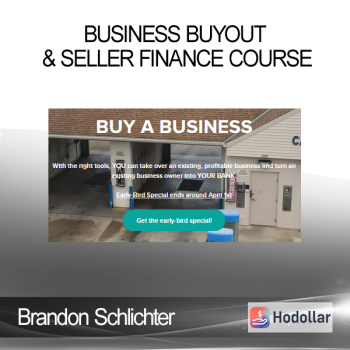 Brandon Schlichter - Business Buyout & Seller Finance Course