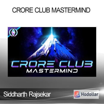 Siddharth Rajsekar - Crore Club Mastermind