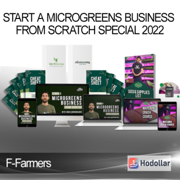 F-Farmers - Start A Microgreens Business From Scratch Special 2022