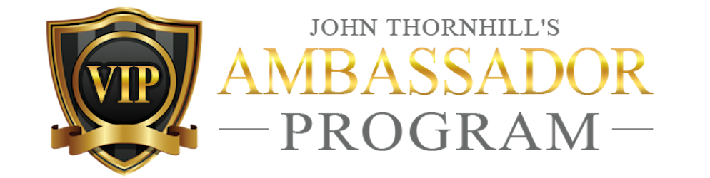 John Thornhill - Ambassador Program