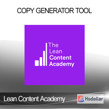 Lean Content Academy - Copy Generator Tool