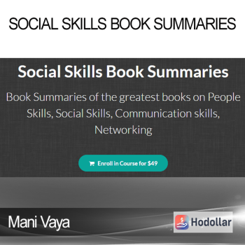 Mani Vaya - Social Skills Book Summaries