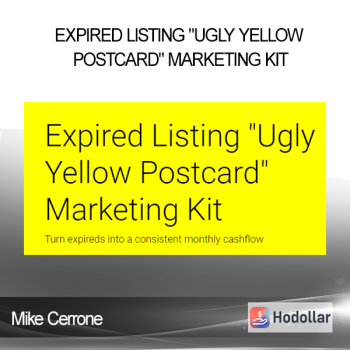 Mike Cerrone - Expired Listing "Ugly Yellow Postcard" Marketing Kit