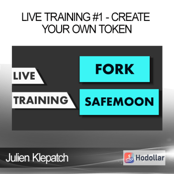 Julien Klepatch - Live Training #1 - Create your own Token