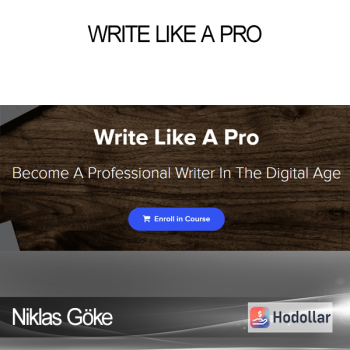 Niklas Göke - Write Like A Pro