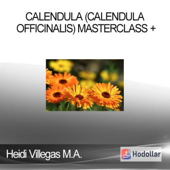 Heidi Villegas M.A. C.A - Calendula (Calendula officinalis) Masterclass +