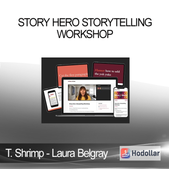 Talking Shrimp - Laura Belgray - Story Hero Storytelling Workshop