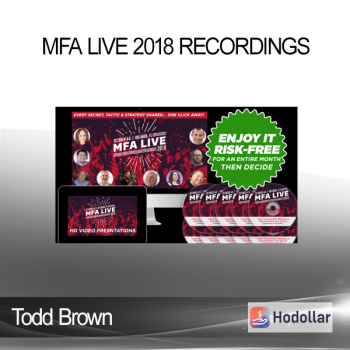 MFA Live 2018 Recordings - Todd Brown