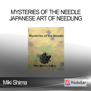 Miki Shima - Mysteries of the Needle Japanese Art of Needling