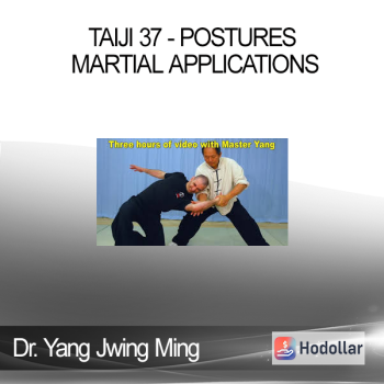 Dr. Yang Jwing Ming - Taiji 37 - Postures Martial Applications